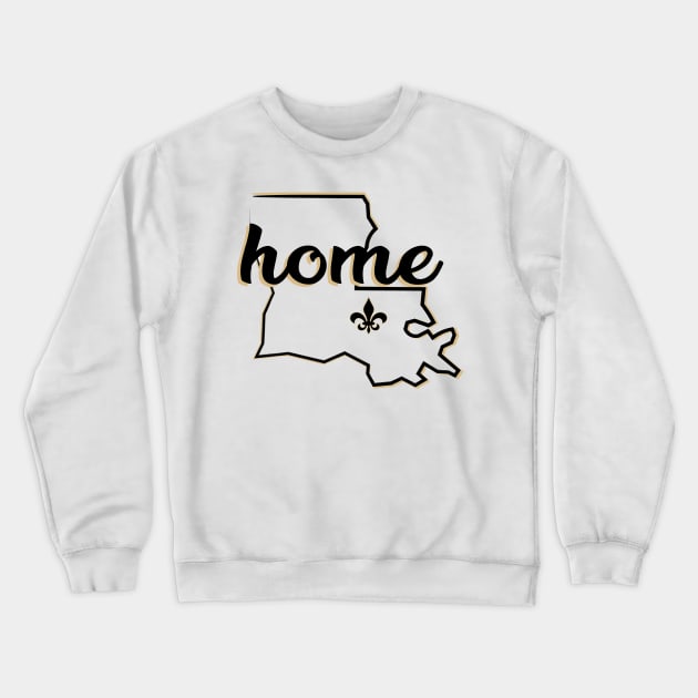 Baton Rouge Saints - Home Crewneck Sweatshirt by SWOTS